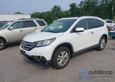 2014 Honda Cr-V Ex-L z USA, uszkodzony, nr VIN 5J6RM4H71EL081840